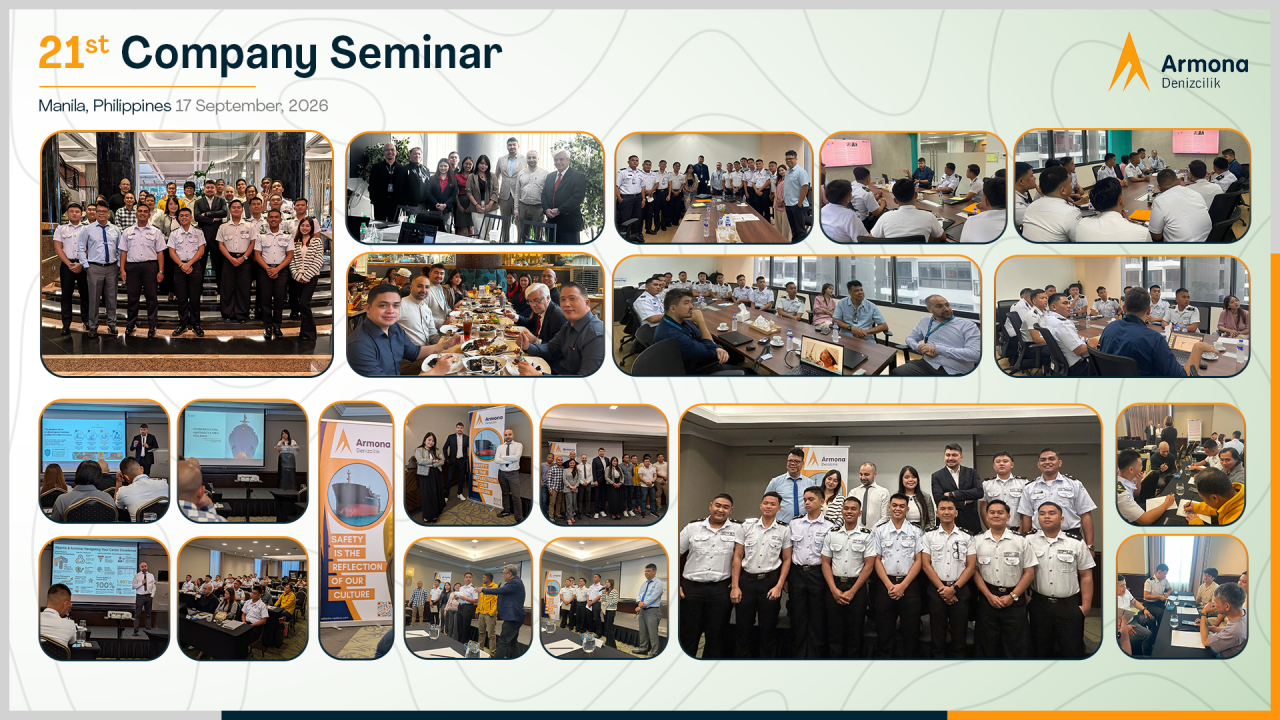 Armona Denizcilik Concludes Manila Engagement Programme with 21st Company Seminar
