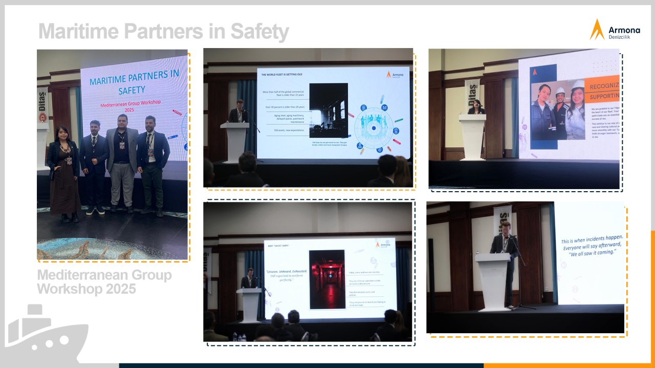 Armona Denizcilik at the 2025 Maritime Partners in Safety Workshop